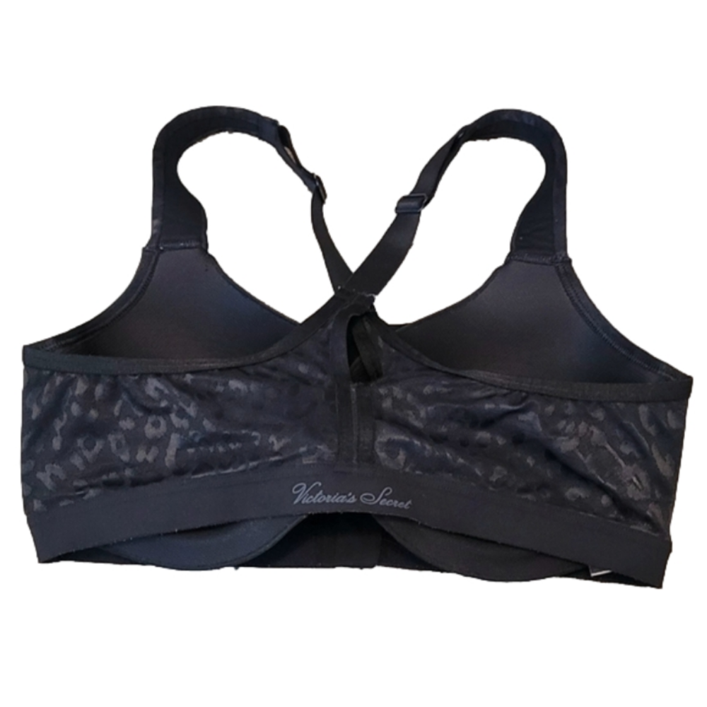 Victoria's Secret Knockout High Impact Sports Bra Leopard Print - Picture 2 of 6